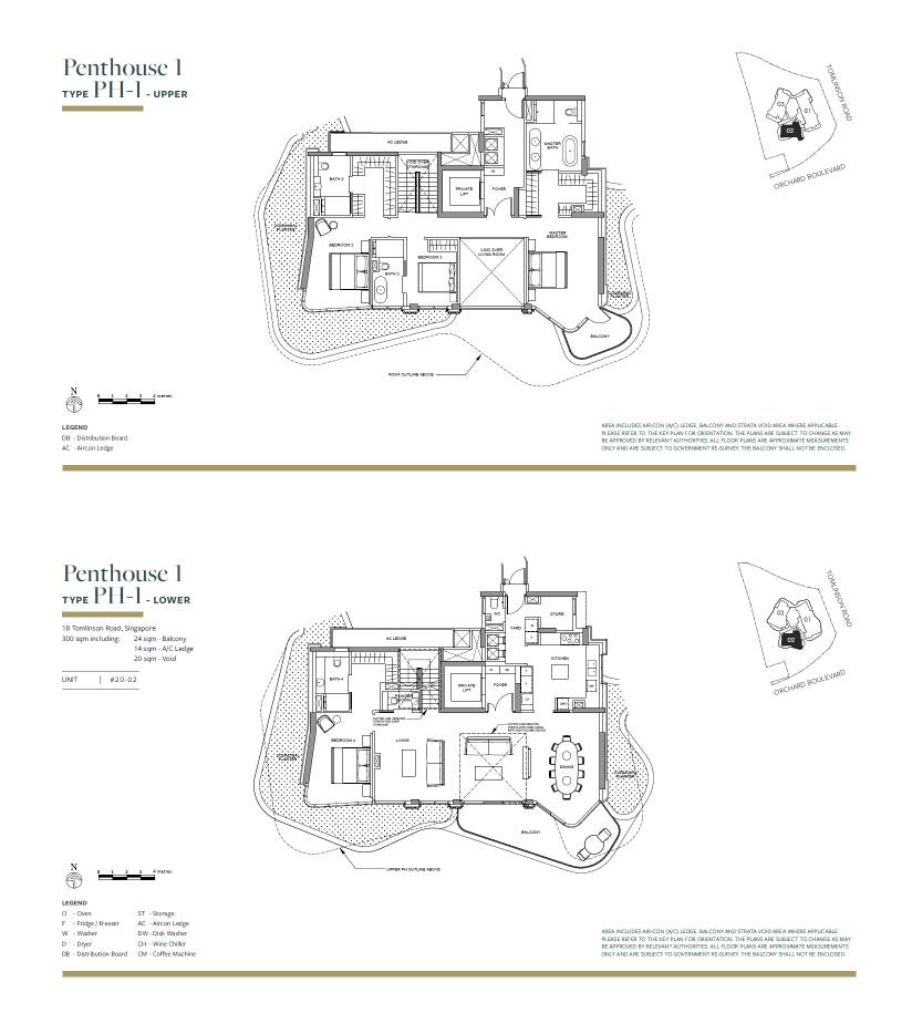 Park Nova 1 Bedroom Floor Plan 1